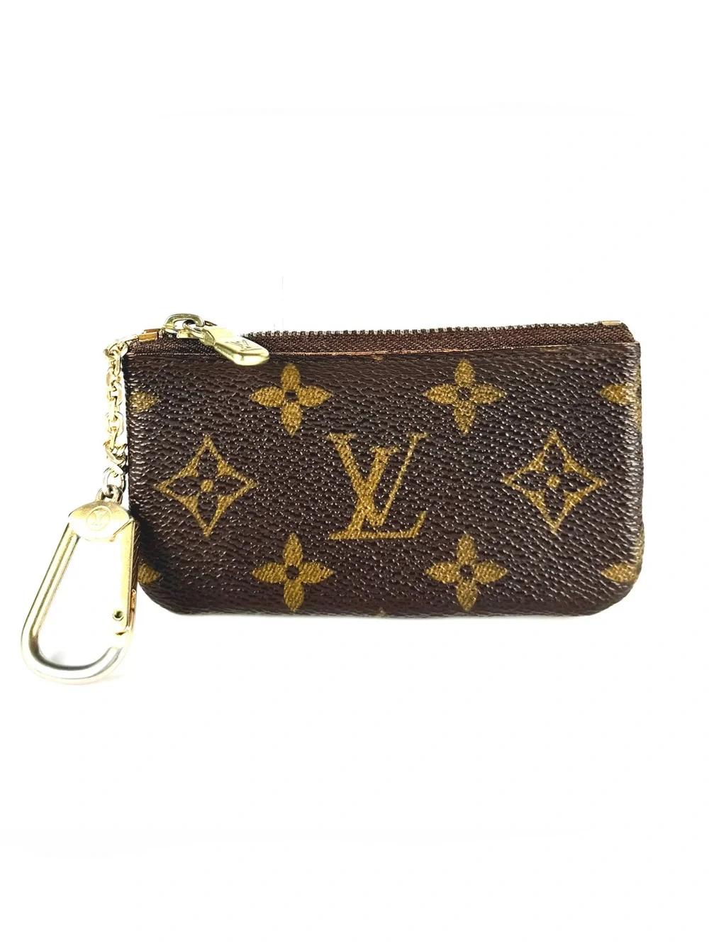 Louis Vuitton Monogram Canvas Pochette Clés Key Pouch | Box Included | CA1100